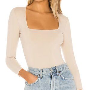 Free People - Truth Or Square Bodysuit in Nude